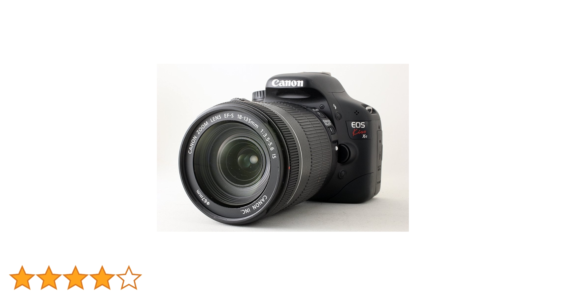 Amazon | Canon デジタル一眼レフカメラ EOS Kiss X4 EF-S 18-135 IS